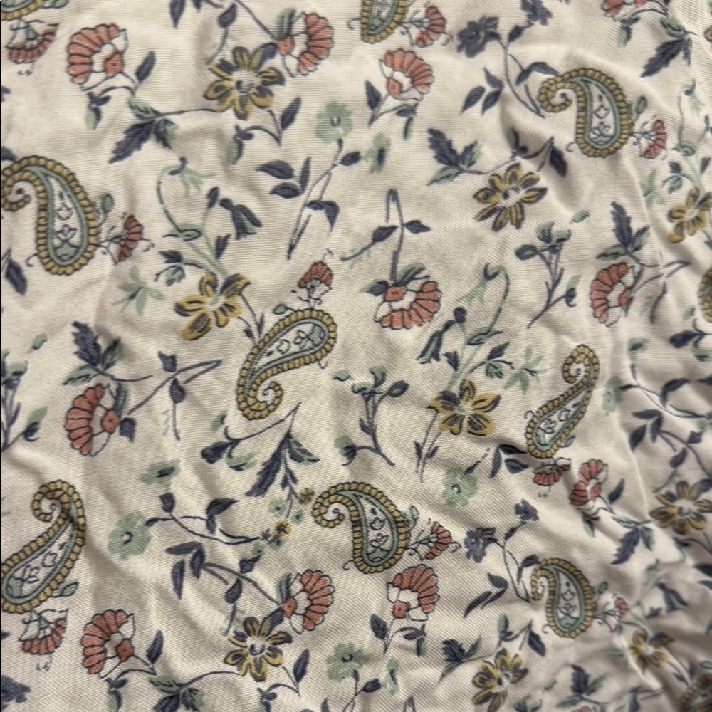 Hollister Floral Button-Up Tank Top - Multicolor - Picture 4 of 4